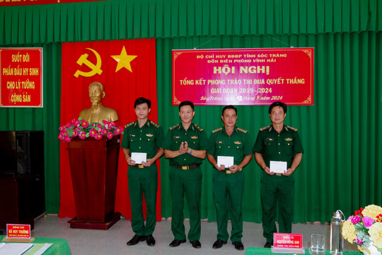 BĐBP Sóc Trăng tổng kết Phong trào thi đua Quyết thắng