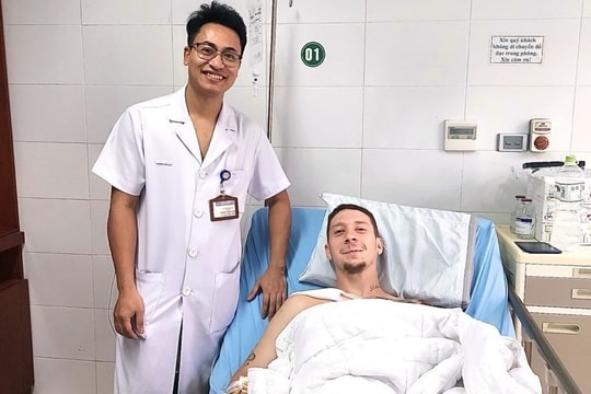 Phẫu thuật thành công cho nam công dân Mỹ bị tai nạn