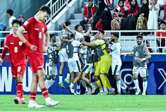 U23 Indonesia bị ngược dòng, nhận thất bại trước Iraq