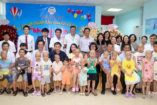 Khánh thành “Không gian cho em” tại Trung tâm Ung bướu Bệnh viện Trung ương Huế
