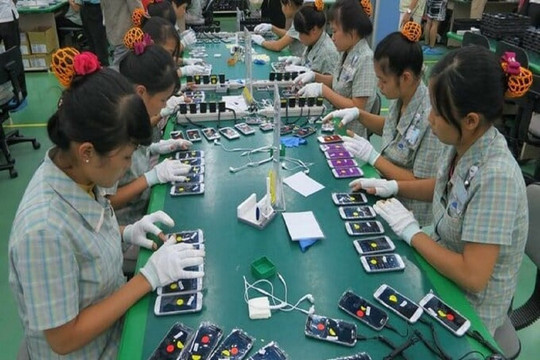 Xuất khẩu điện thoại và linh kiện 4 tháng đầu năm đạt hơn 18,4 tỷ USD