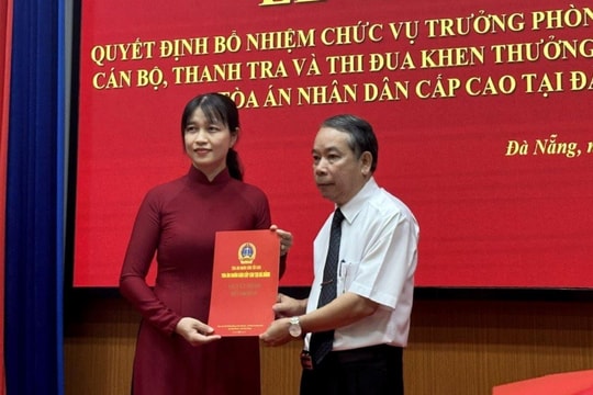 Bổ nhiệm Trưởng phòng Phòng Tổ chức cán bộ, thanh tra và thi đua khen thưởng
