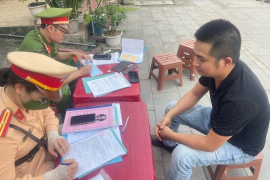 Thái Nguyên: Xử lý 594 trường hợp vi phạm nồng độ cồn trong dịp nghỉ Lễ 30/4 và 01/5