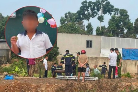 Tìm thấy thi thể bé 8 tuổi ở Đồng Nai dưới giếng sau 3 ngày mất tích
