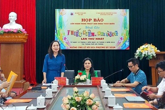 Liên hoan Nghệ thuật Sân khấu toàn quốc dành cho thiếu niên, nhi đồng lần thứ nhất - năm 2024