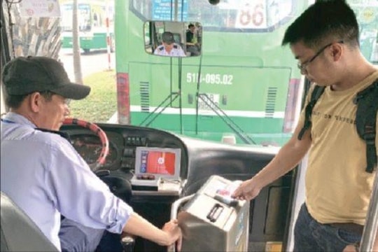 25 tuyến xe bus của Hà Nội đã thí điểm vé điện tử liên thông