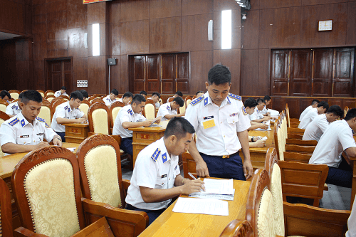 BTL Vùng Cảnh sát biển 4 kiểm tra trình độ kỹ năng nghề năm 2024
