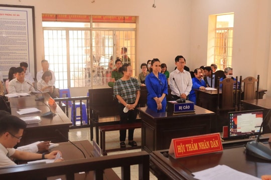 Xét xử nữ bị cáo rửa tiền và cho vay lãi nặng