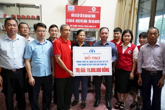 Thái Nguyên: Nâng cao năng lực sơ cấp cứu tai nạn giao thông