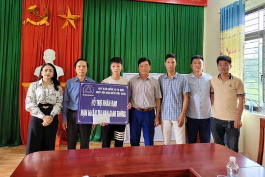 Quỹ bảo hiểm xe cơ giới hỗ trợ nhân đạo tại các tỉnh Bắc Giang, Bắc Ninh