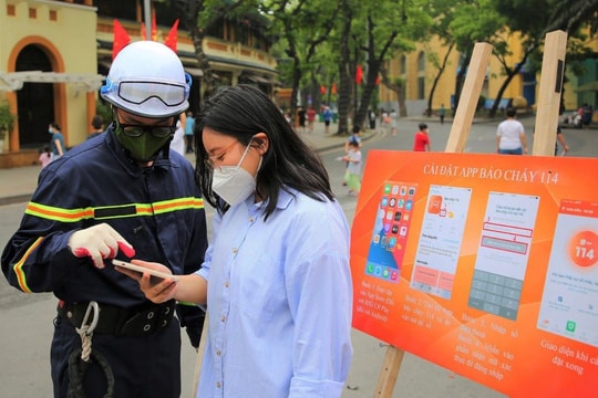 Hà Nội: Ứng dụng chuyển đổi số trong lĩnh vực cảnh báo sớm phòng cháy