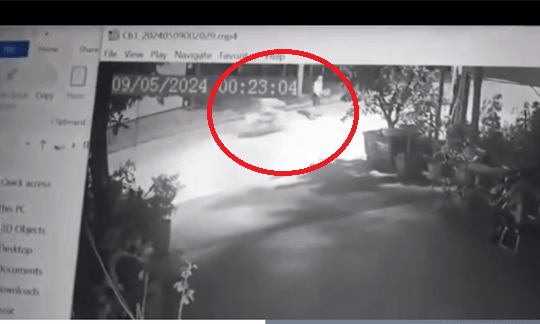 Clip đi bộ bị chém đứt tay dậy sóng mạng xã hội