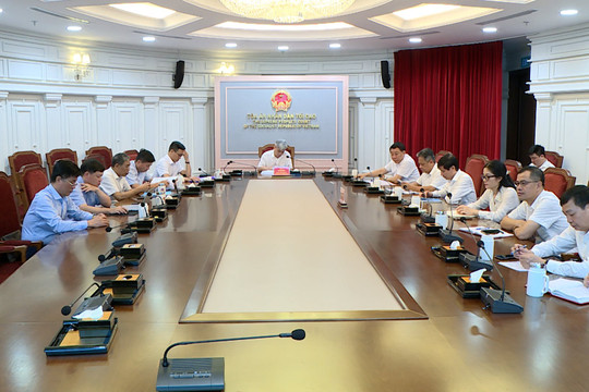 Đảng ủy Tòa án nhân dân tối cao tham dự trực tuyến Hội nghị quán triệt Nghị quyết số 41 của Bộ Chính trị
