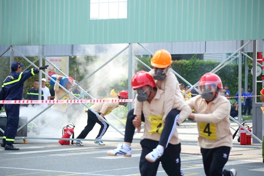 22 tổ liên gia an toàn phòng cháy, chữa cháy TP.HCM "đọ sức"