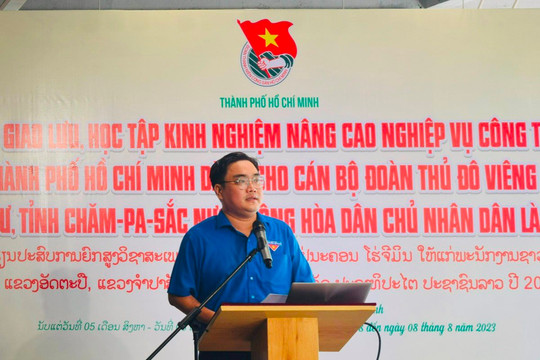 Anh Ngô Minh Hải làm Bí thư Thành đoàn TP.HCM