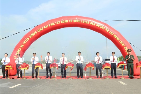 Thông xe tuyến đường vành đai phía Tây Đà Nẵng