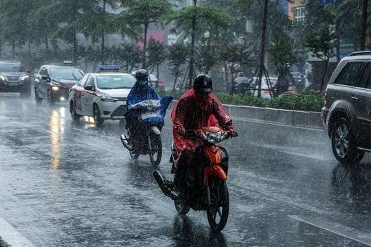 Đề phòng mưa lớn gây ngập úng ngày 13/5