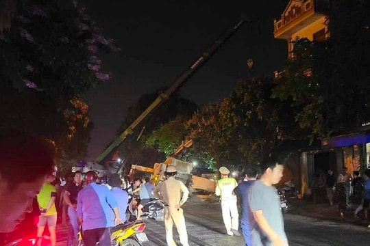Thái Bình: Nhiều người gặp nạn khi đổ bê tông