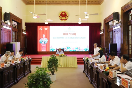 TANDTC tổ chức Hội nghị giao ban công tác 6 tháng đầu năm 2024