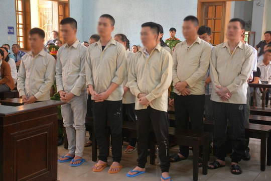Làm giả sổ đỏ để chiếm đoạt tiền của ngân hàng, 13 bị cáo lĩnh án