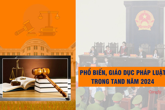 Ban hành Kế hoạch phổ biến, giáo dục pháp luật trong hệ thống TAND