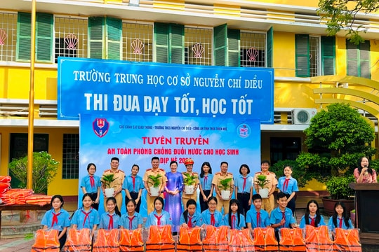 Tuyên truyền kỹ năng phòng, chống đuối nước cho học sinh
