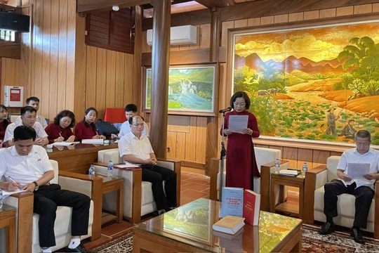 TAND tỉnh Cao Bằng: Tổ chức sinh hoạt chính trị, tư tưởng cho cán bộ, đảng viên