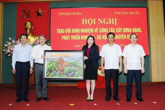 Tăng cường hợp tác giữa 2 tỉnh kết nghĩa Thái Nguyên - Khánh Hoà