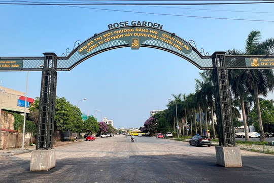 Hải Phòng: Những thông tin trái chiều về việc thực hiện dự án tại KĐT phường Đằng Hải