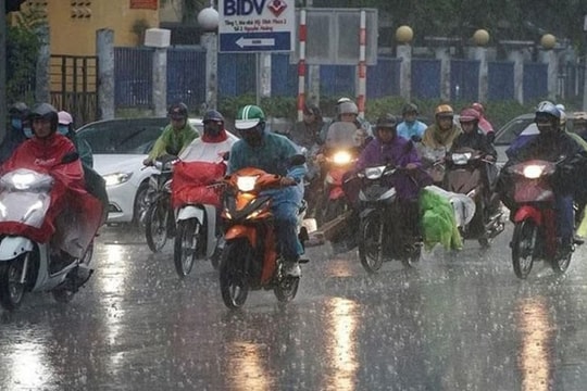 Thời tiết ngày 7/9: Bão số 3 gây mưa dữ dội, gió giật mạnh cho Bắc Bộ
