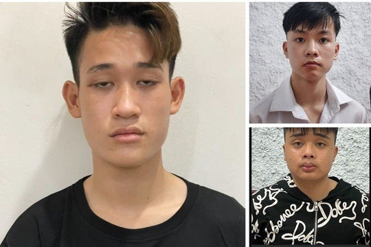 Nhóm táo tợn cướp xe máy trong đêm sa lưới