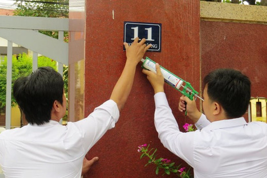 Đề xuất quy định khắc phục tình trạng “loạn biển số nhà”