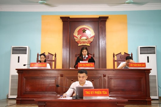 TAND quận Kiến An xét xử trực tuyến 2 vụ án ma túy