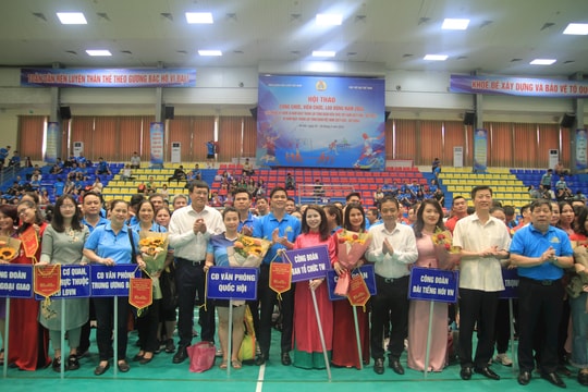 Khai mạc Hội thao Công đoàn Viên chức Việt Nam năm 2024
