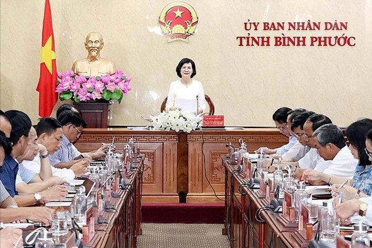Bình Phước tập trung xây dựng “chính quyền thân thiện”