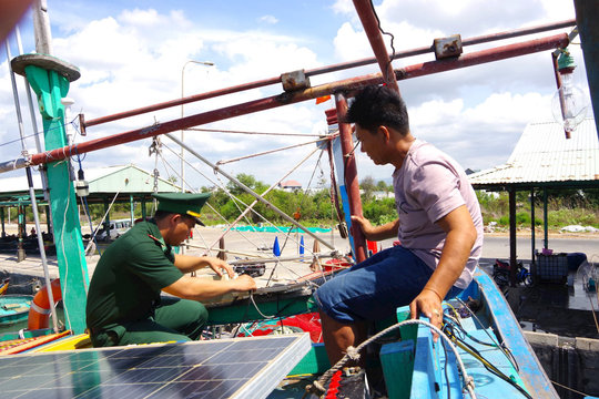 Xử phạt tàu cá không kết nối thiết bị giám sát hành trình