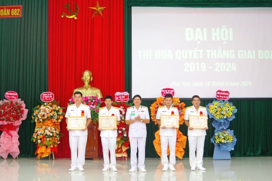 Lữ đoàn 682 tổ chức Đại hội thi đua Quyết thắng giai đoạn 2019 - 2024