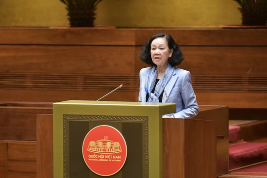 Cho thôi làm nhiệm vụ đại biểu Quốc hội khóa XV đối với bà Trương Thị Mai