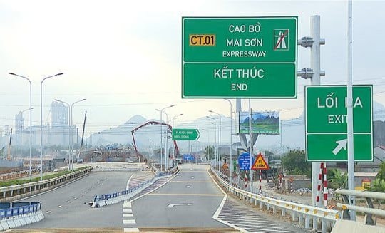 Đoạn Cao Bồ - Mai Sơn sẽ được mở rộng lên 6 làn xe