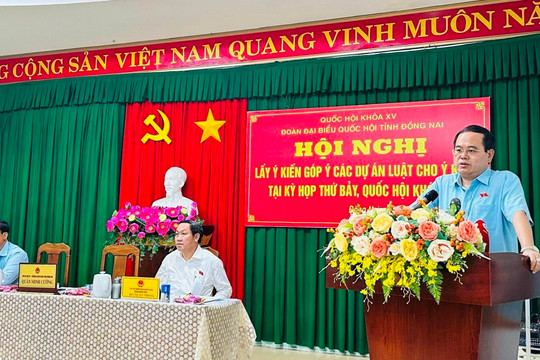 Đồng Nai: Nhiều ý kiến góp ý sửa đổi, bổ sung Luật Dược, Luật Quy hoạch