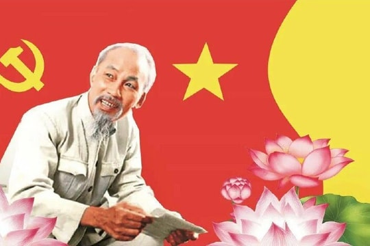 Hoa sen nhớ Bác