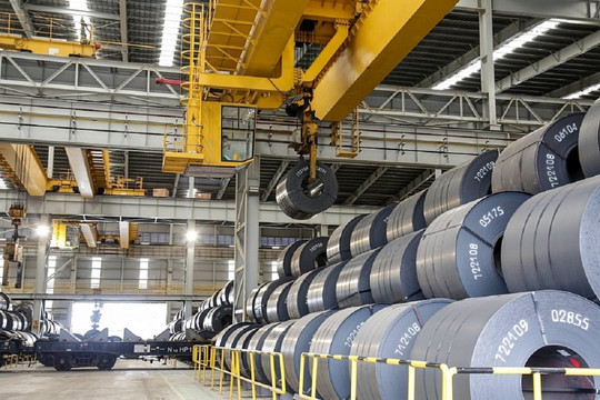 4 tháng đầu năm, Việt Nam nhập gần 4 triệu tấn thép cán nóng