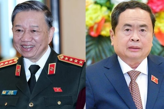 Đại tướng Tô Lâm và ông Trần Thanh Mẫn được giới thiệu bầu làm Chủ tịch nước, Chủ tịch Quốc hội