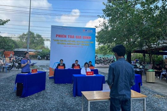Phiên tòa giả định tuyên truyền phòng, chống ma túy
