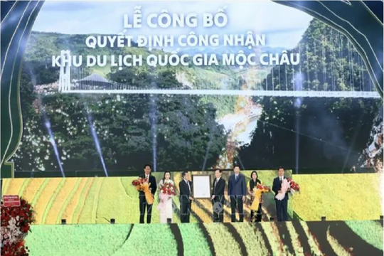 Công nhận Mộc Châu trở thành Khu du lịch Quốc gia