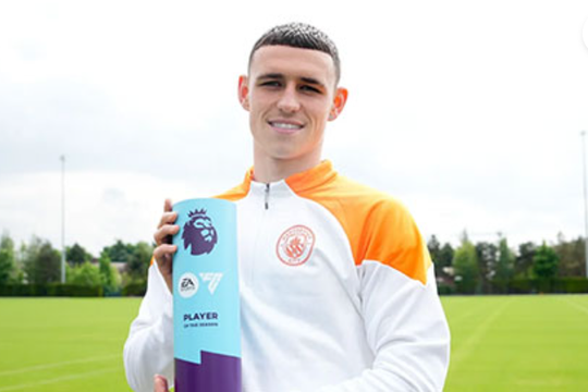 Cầu thủ xuất sắc nhất Premier League 2023/2024 gọi tên Phil Foden