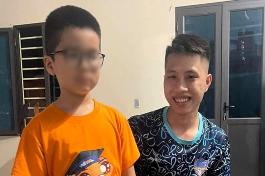 Biểu dương Trung sĩ Công an kịp thời cứu cháu bé đuối nước