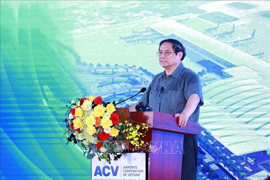 Khởi công dự án mở rộng Nhà ga T2 Nội Bài