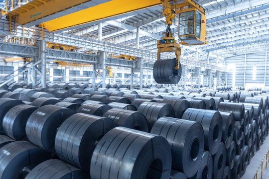 Thép Việt lọt Top 12 thế giới về sản xuất thép thô