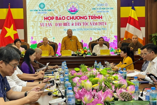 Chương trình 'Vu Lan - Đạo hiếu và Dân tộc' - thể hiện sự tri ân, lòng biết ơn, nhớ nguồn